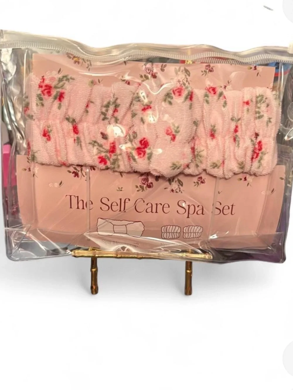 wild fable Pink Floral Headband Set